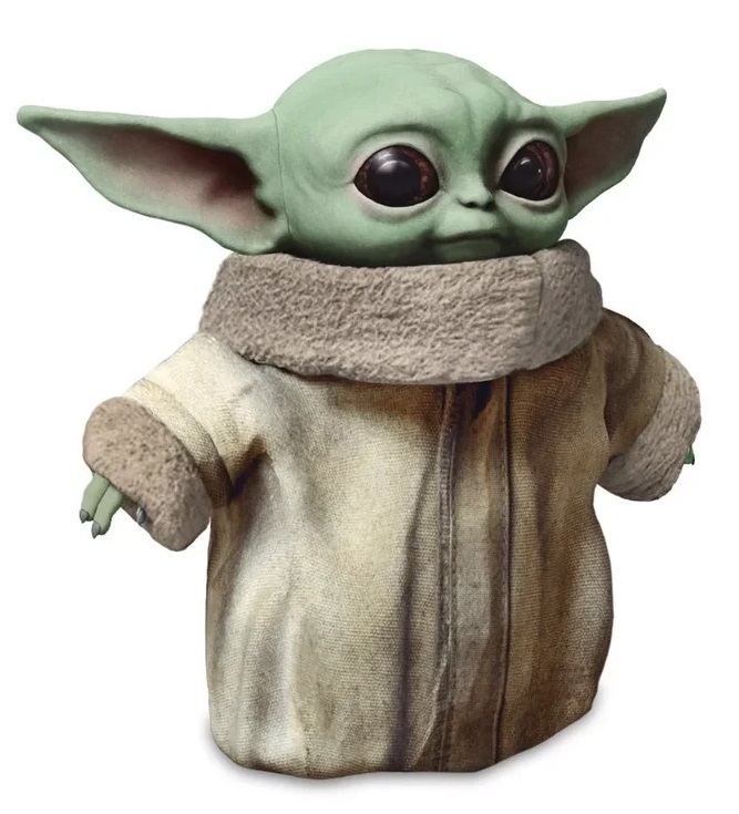 bebé yoda de peluche