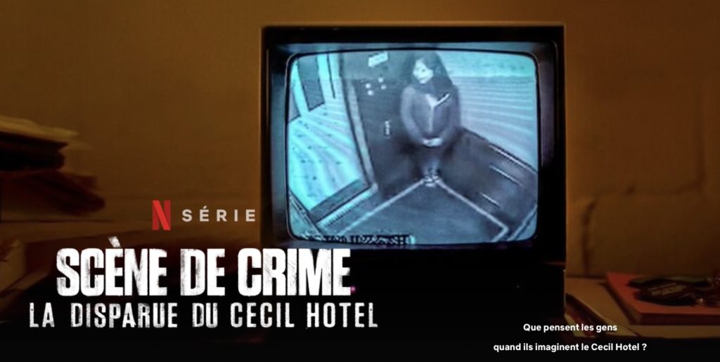 La escena del crimen desaparecida del hotel Cecil 